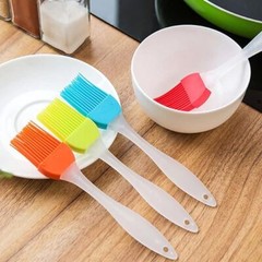 6Pcs Silicone Basting Pastry Barbecue oil Brush for BBQ Basting Kitchen Party US