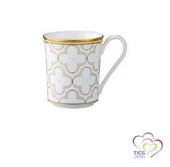 Noritake Mug approx. 395cc Trefolio Gold 1 piece Gold Bone China T93656/4945