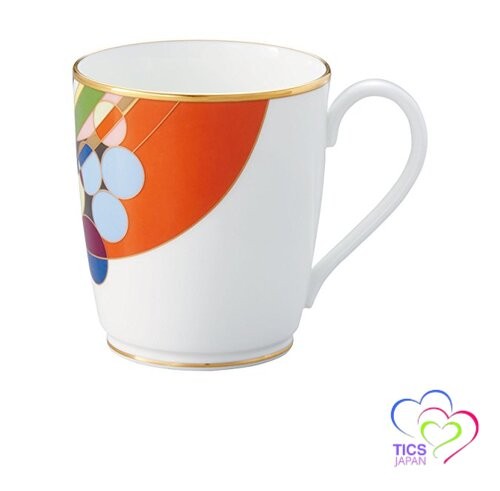 Noritake Mug 285cc Frank Lloyd Wright March Balloons Bone China WT59880/4947