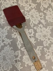 Unbranded Amco-Style Nylon Stainless Spatula 10.5”