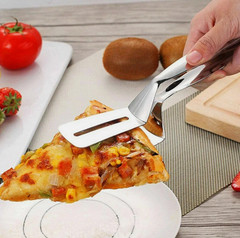 Tongs Steak Clamp Kitchen Stainless Steel Tool Food Clip Bread Meat BBQ Cooking