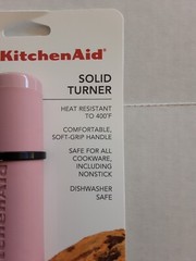 KitchenAid Soft Grip Solid Turner – Dried Rose (Darker Pink) KET001OHDRA