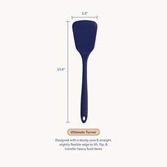 GIR: Silicone Turner – Non-Stick Heat Resistant Silicone Spatula Turner for Bbq