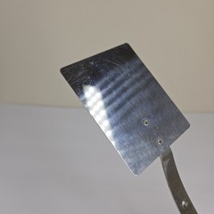 Vtg Quikut Red Stainless Steel Spatula Flipper Turner