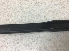Pampered Chef Black Nylon Spiral Whisk Plastic Lightweight Whip #2330 Retired