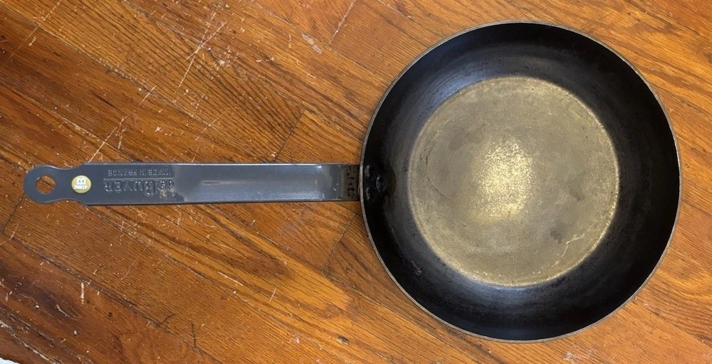 De Buyer Mineral B Carbon Steel 10″ Frying Pan
