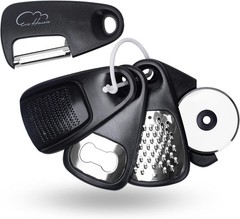 Kitchen Gadgets Set 5 Pieces Stackable Cooking Tools Space Saving Small Kitchen