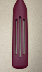 Curtis Stone Spurtle Slotted Spatula Turner Burgundy Kitchen Utensil
