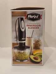 Parini Cookware 2-Speed Electric Immersion Blender 600 Watt 5 Pc
