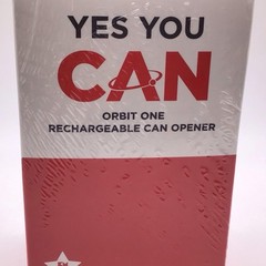 Yes You Can Orbit One Rechargeable Can Opener Compact White Small CO5600 W New