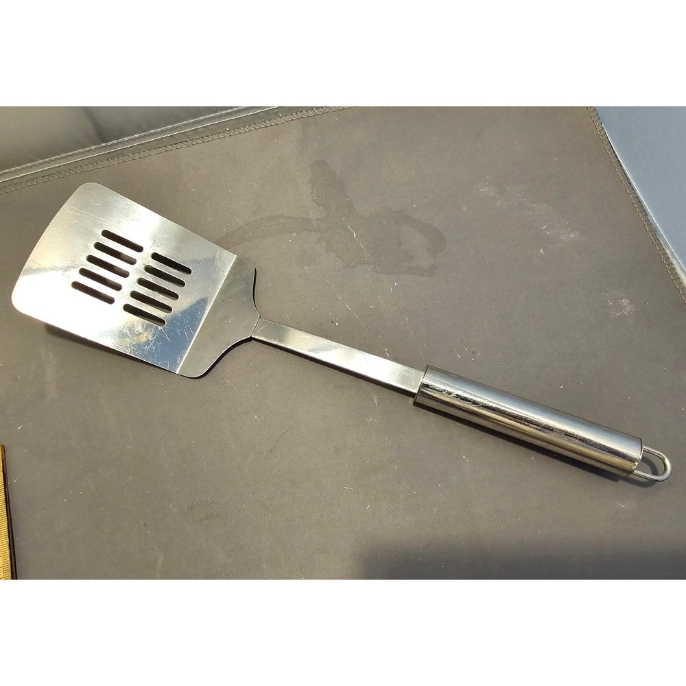 12″ Stainless Steel Slotted Spatula/Flipper – China – used