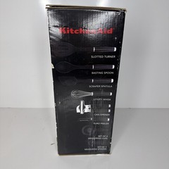 KitchenAid Black 15-Piece Tool and Gadget Cooking / Cookware Set (KE447) NEW
