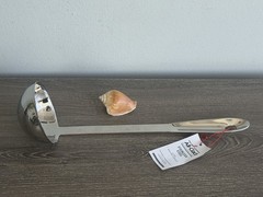ALL-CLAD Stainless Steel 14.5″ Long 6 oz. Round Ladle NEW!