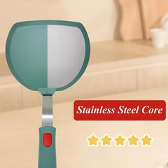 Cookware Pan, Heat Resistant 600°F, Thin Flexible Cooking Spatula for Kitchen