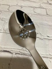 All-Clad NWT 18/10 Polished Stainless Steel 13″ Slotted Cooking Serving Spoon