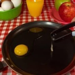 The Egg Tool. Engineered to instantly pick up that nasty glob of chalaza mem…