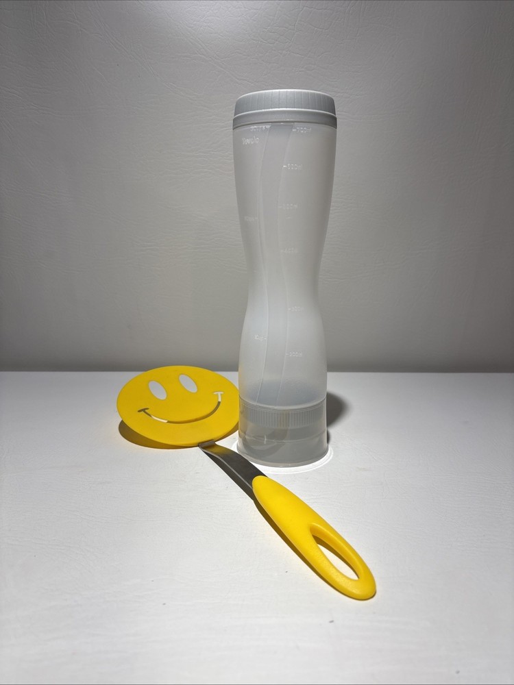 Tovolo Spatulart Smiley Spatula And Pancake Mixing Unit Set!!!