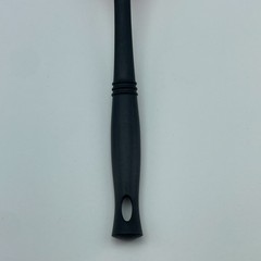 LE CREUSET Slotted Turner Spatula Red Black Silicone Kitchen Utensil 13.5in