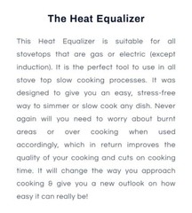 Heat Equalizer Lot Of 3 Units, No Handle. Cooking Unit