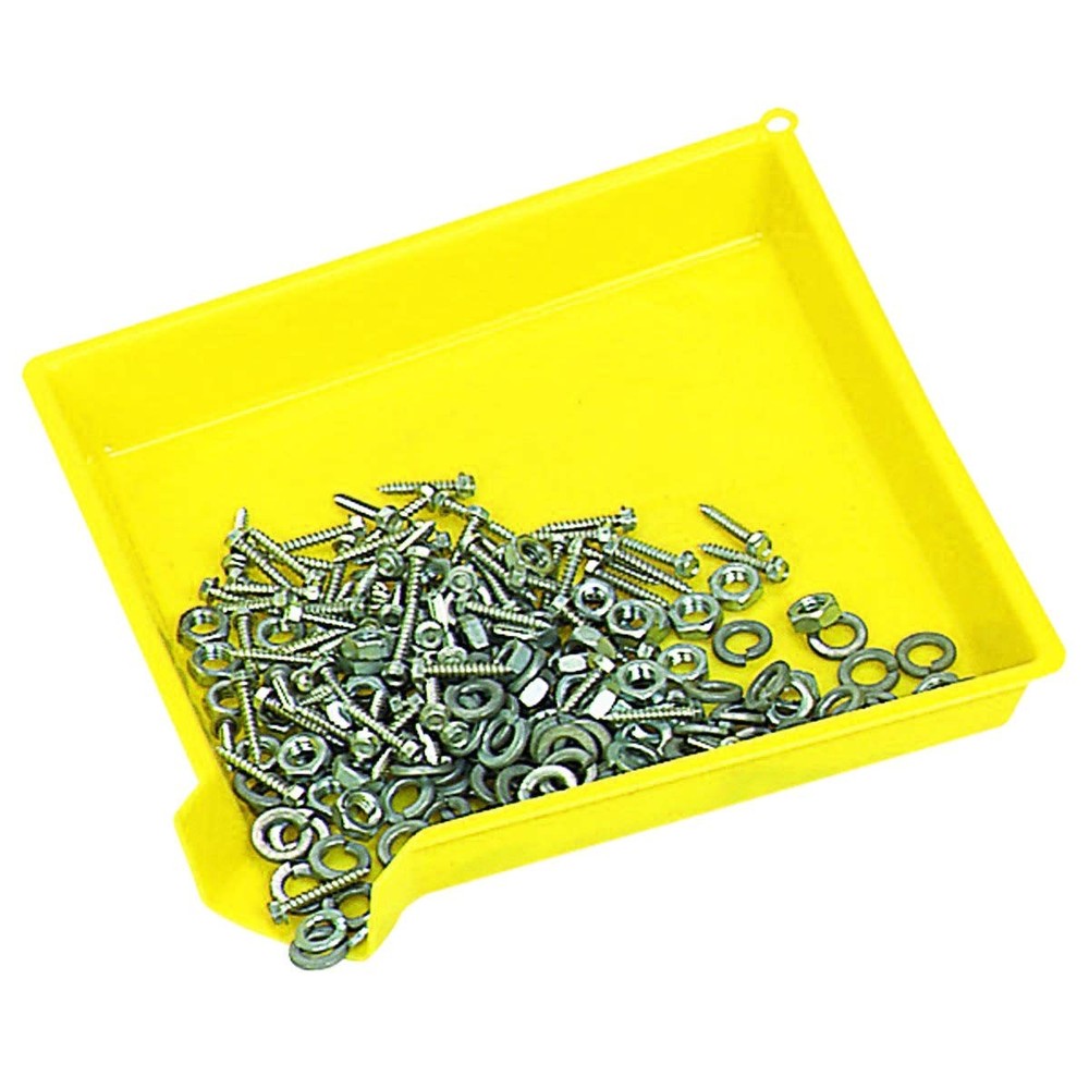 Easy Sorter Funnel Tray 9.5 x x 1.5 inches (3-Pack) Yellow