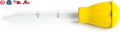Turkey Baster Heat Resistant Glass Baster One Size Dishwasher Safe Hand Wash