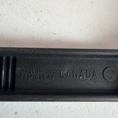 T-fal Black Nylon Spatula Circle Holes Lightweight Plastic Flipper Utensil 2