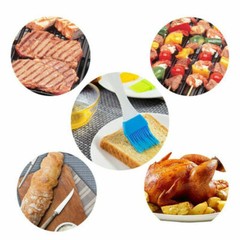 6~18 PCS Oil Brush Silicone Baking Pastry Cream For BBQ Basting Kitchen Party US