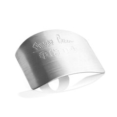 Kitchen Finger Hand Protector Guard Stainless Steel Chop Slice Shield Cook Tool