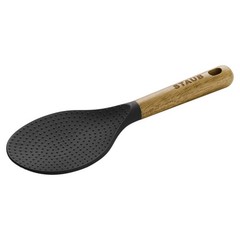 STAUB Rice Spoon, Perfect for Keeping Fluffy While 1 unit, Matte Black