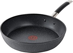 T-fal Stone Force Platinum Non Stick Cookware Set 12 Piece, Oven Black