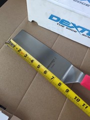 Dexter Russell Basic 31989 Square Edge 8 x 3″ Turner, Spatula Red Handle Qty-1