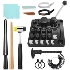 Ring Bender Tool for Spoon Rings Heavy Duty, Ring Making Kit with Nylon Molds,