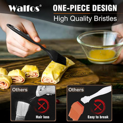 600°F Heat Resistant Silicone Basting Brushes BPA Free Pastry Brush, Spread Oil