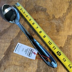 All-Clad Long Solid Spoon Polished Stainless Steel 13″ Kitchen Tool Silver