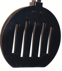 Ekco 400° Spatula Wide Round Nylon Slotted Pancake Turner Black USA