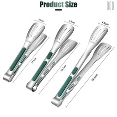 Stainless Steel Steak Clamp Food Bread Meat Clip Tongs BBQ Kitchen Cooking Tools