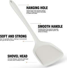 Silicone Cooking Utensils Set – 446°F Heat Resistant Dishwasher Safe Bpa Free