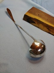My Estate Sale! Reed & Barton 15″ Silver Plated Ladle Freshly Polished, Exc Cond