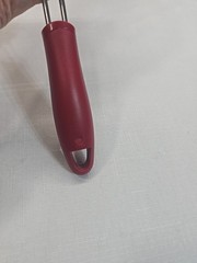 Chefstyle Red Wide Round Spatula Flexible Spatula For Pancakes