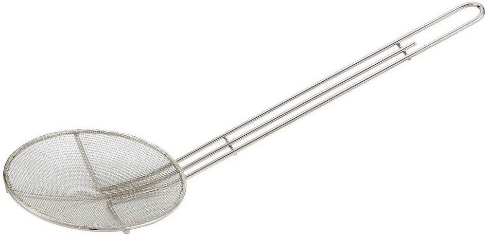 Winco SCF-6R Round Mesh Skimmer, 6.5-Inch