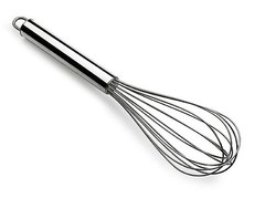 Set of 3 STAINLESS STEEL BALLOON WIRE WHISK SET WHIP MIX STIR BEAT 8/10/12 inch