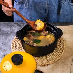 Non-Stick Wooden Kitchen Utensil Set – 7 Natural Teak Tools for Cooking