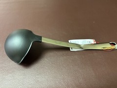All-Clad Stainless Steel 6 oz. Round Ladle, Black Silver Brand New With Tags