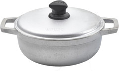 GAU-80508 Jumbo Traditional Natural Caldero for Cooking and Serving, 18 Quart, S