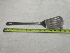 13” Stainless Steel Slotted Spatula Kitchenware Unbranded