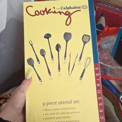 Calphalon Cooking with Calphalon CES Series 9-Pc Nylon Utensil Set Black