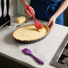 3 Pcs Silicone Pastry Brush Heat Resistant Basting Food Brush for Oil Sauce