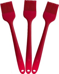 3 Pcs Silicone Pastry Brush Heat Resistant Basting Food Brush for Oil Sauce
