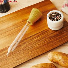 Turkey Baster Heat Resistant Glass Baster One Size Dishwasher Safe Hand Wash
