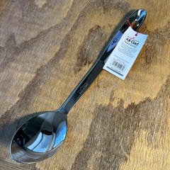 All-Clad Long Solid Spoon Polished Stainless Steel 13″ Kitchen Tool Silver